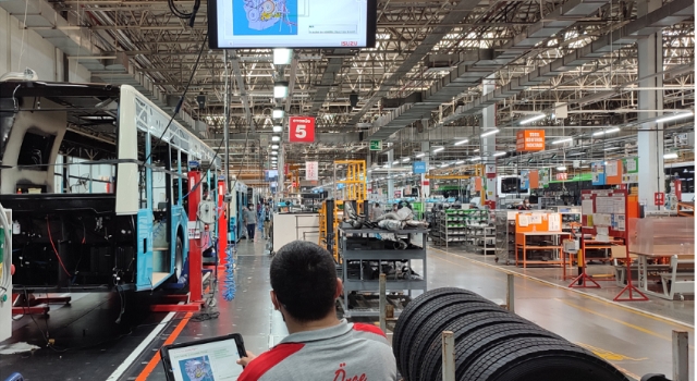 Anadolu Isuzu, üretimdeki gücünü ve kalitesini “Akıllı Fabrika Uygulaması” ile geleceğe taşıyor