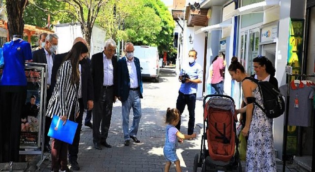 Başkan Gürün, Menteşe Esnafını Ziyaret Etti