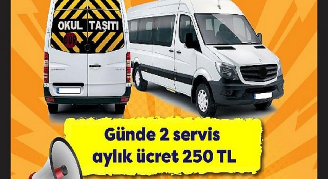 Lüleburgaz’da Servis ücretleri belli oldu!