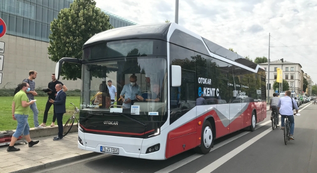 Otokar’ın elektrikli otobüsü Münih’te 