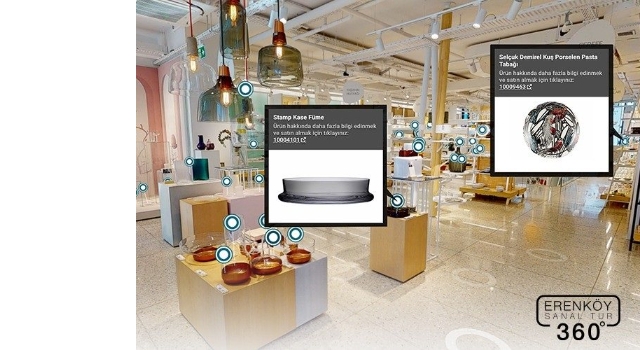 PAŞABAHÇE MAĞAZALARI DENEYİMİ SANAL TUR İLE EVİNİZDE