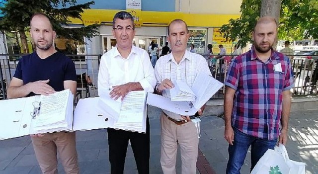 Taşkent Halkı Kaderine Terkedilmedi, Toplanan İmzalar Postaya Verildi