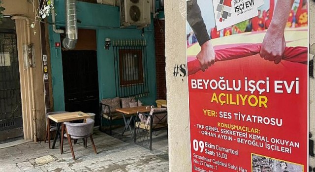 Beyoğlu İşçi Evi açılışını Ses Tiyatrosu’nda yapıyor