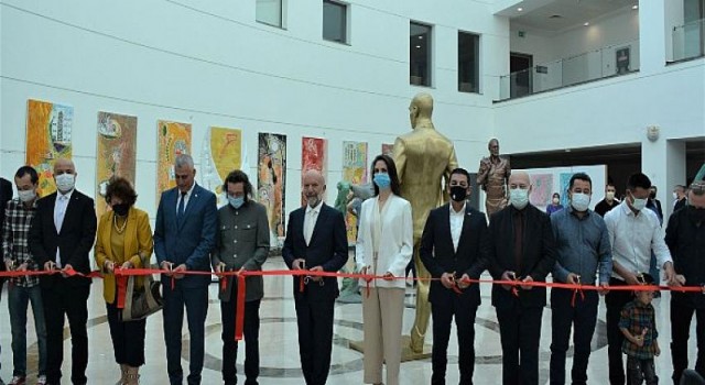 Kıbrıs Modern Sanat Müzesi’nin düzenlediği ”Geleceğin Ortamı” ve “Karma Heykel” sergileri açıldı