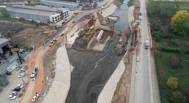 Başyiğit ile Kanal Yolu’nu birleştirecek yeni köprü ve yolda çalışmalar sürüyor