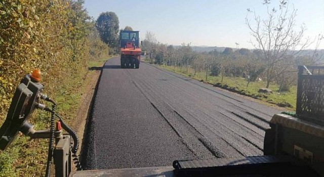 Kandıra Devlet Hastanesi yolu asfaltlandı
