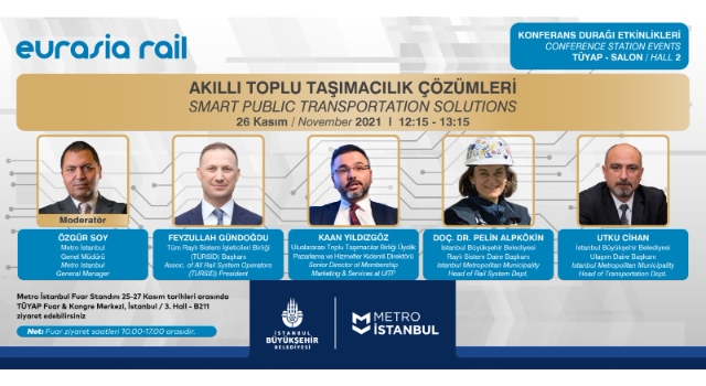 METRO İSTANBUL EURASIA RAIL’DE