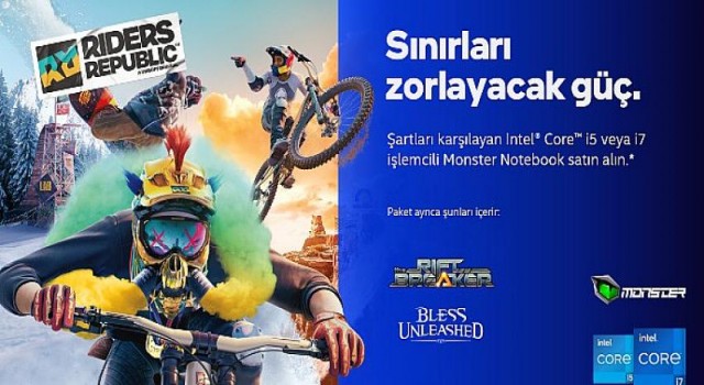 Monster Notebook’tan aksiyon tutkunları için Riders Republic kampanyası