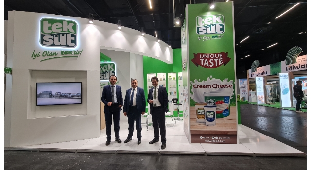 Teksüt Almanya’nın en büyük gıda fuarı Anuga Fuarı’na katıldı