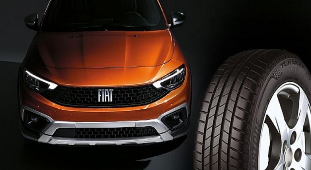 Türkiye’de Yılın Otomobili Fiat Egea Cross, Bridgestone Turanza T005 lastikleri ile yollarda