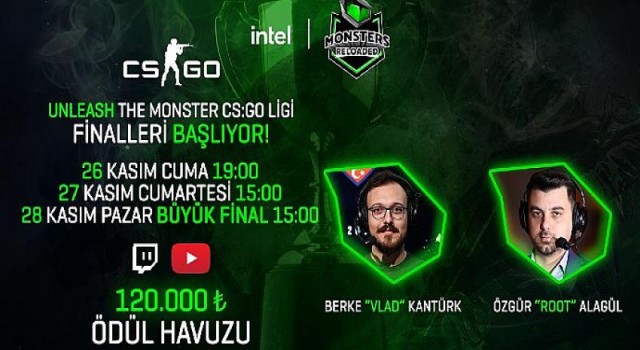 Unleash the Monster CS:GO Ligi Finalleri için geri sayım başladı!