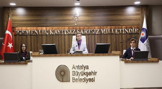 Antalya Büyükşehir Belediyesi Gençlik Meclisi Açıklaması