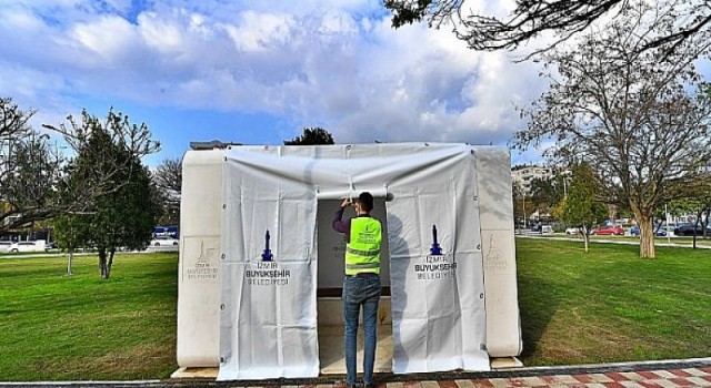 İzmir’deki parklar deprem toplanma alanı olarak düzenleniyor