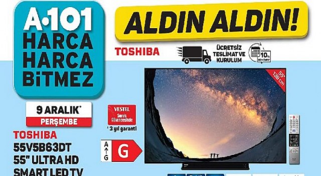 Kaçırılmayacak teknolojik ürünler A101’lerde!