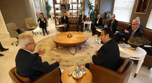 Balkantürk Eğitim Vakfı’ndan Başken Erdem’e ziyaret