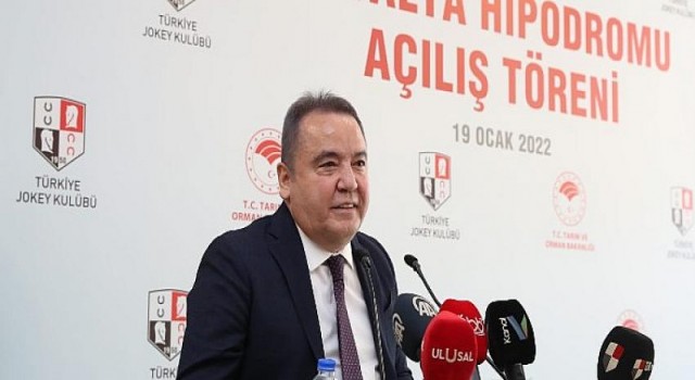 Başkan Böcek: Hipodrom turizmin 12 aya yayma hedefimizde önemli bir mihenk taşı