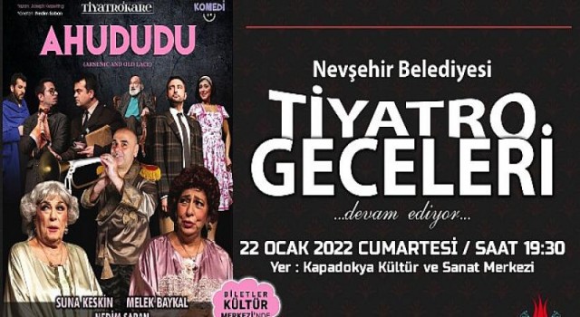 Hafta Sonu Sahnelenecek “AHUDUDU” Adlı Tiyatro Oyunu İçin Biletler Satışa Çıktı