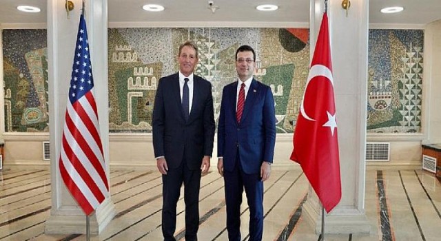Büyükelçi Flake’den İmamoğlu’na Ziyaret