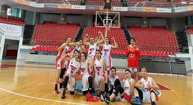 Mersin Büyükşehir MSK, U14’te Rüzgar Gibi Esti