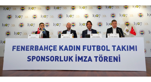 1907 FENERBAHÇE DERNEĞİ’DEN FENERBAHÇE KADIN FUTBOL TAKIMI’NA DESTEK