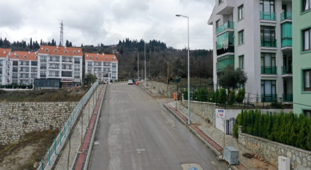 Karamürsel 101. Caddede aydınlatma tamam