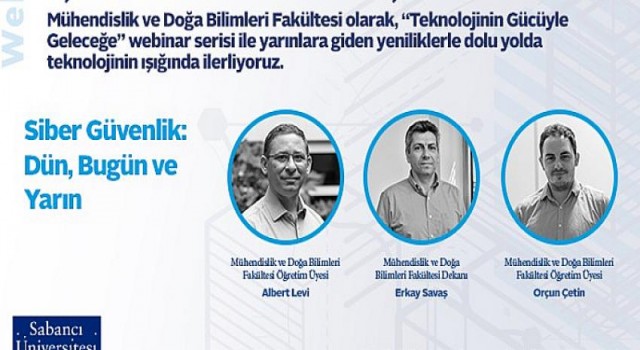 “Teknolojinin Gücüyle Geleceğe” Webinar Serisi 15 Mart’ta Başlıyor
