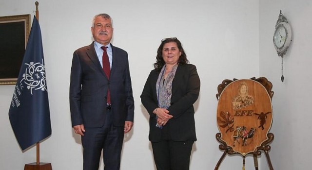 Adana Büyükşehir Belediye Başkanı Karalar’dan Başkan Çerçioğlu’na Ziyaret