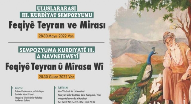 FEQİYE Teyran Sempozyumu Başlıyor