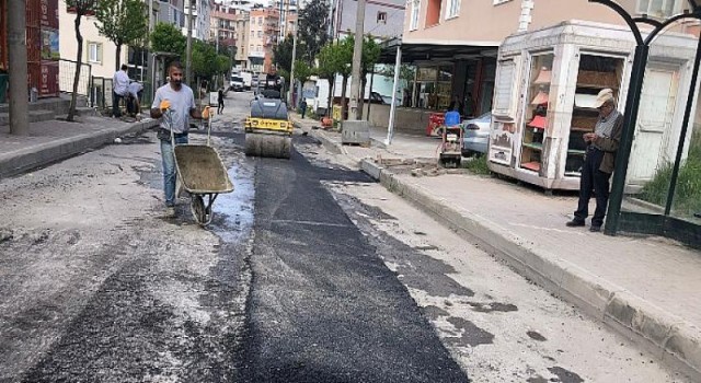 Gebze Barış Mahallesinde Üstyapı Çalışmaları Yapılıyor