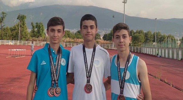 Genç Atletlerimiz Türkiye Şampiyonası’ndan 3 Bronz Madalya İle Döndü