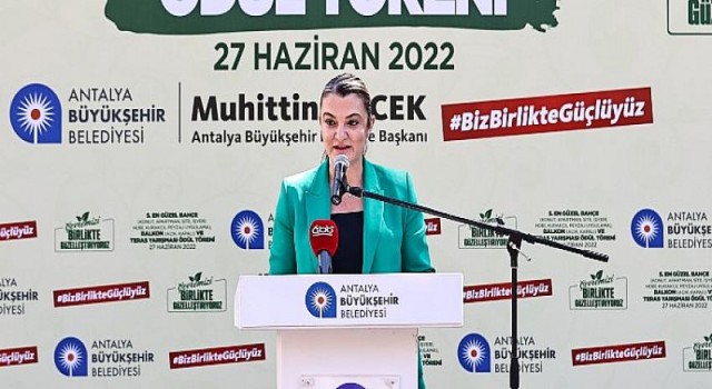 Kenti güzelleştiren bahçe ve balkonlara ödül