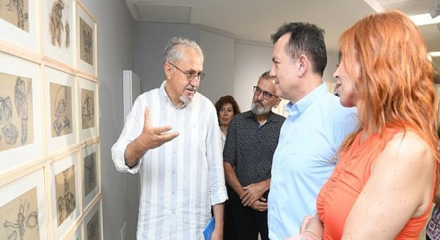 Onay Akbaş’ın kişisel resim sergisi Yenişehir’de açıldı