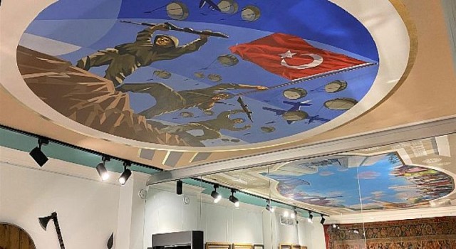 Surlariçi Şehir Müzesi, 20 Temmuz Kıbrıs Barış Harekatı’nı eşsiz tavan resimleriyle yaşatıyor