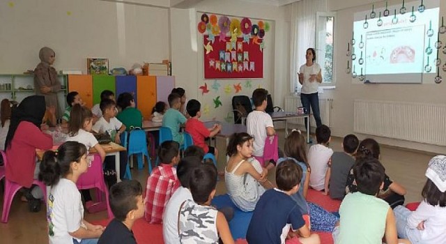 Canik’te Çocuklara Sağlıklı Yaşam Eğitimi