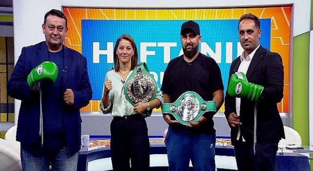 Dünya Şampiyonu Serdar Avcı ve WBC Gümüş Kemer sahibi Seren Ay Çetin D Smart’a konuk oldu