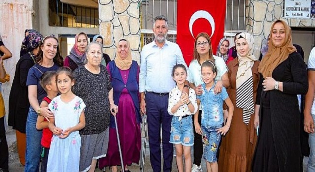 Başkan Sandal, Gümüşpala’da vatandaşla buluştu