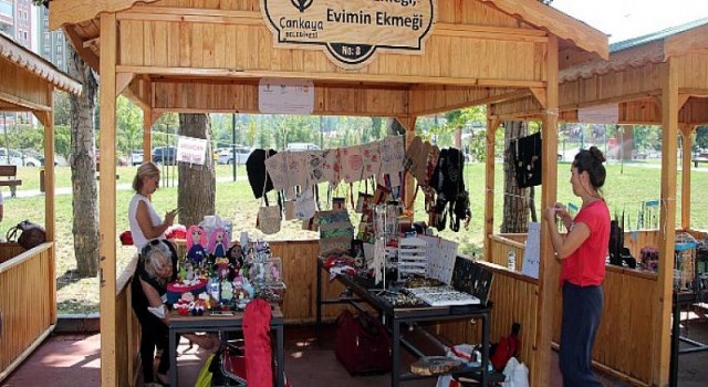 Çankaya Stantları Kadın Emeğine Açık