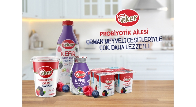 Eker Probiyotik Ailesi, Orman Meyveleri ile Zenginleşti
