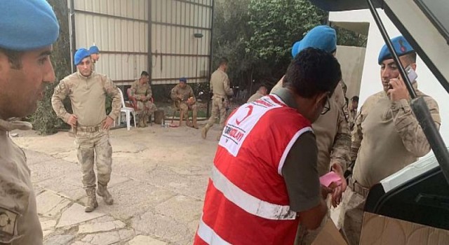 Kızılay’dan Mersin Yangın Ekiplerine Destek