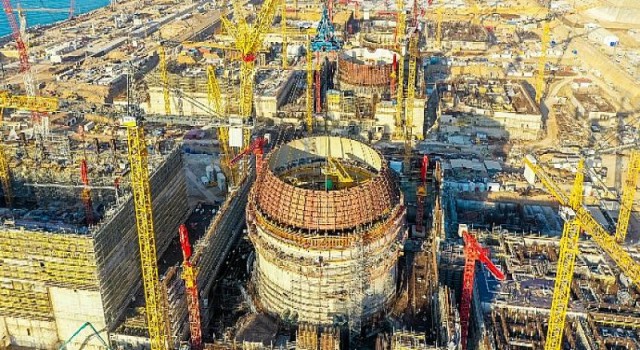 Akkuyu NGS’nin 1’inci Ünitesinde İç Koruma Kabuğu Tamamlanıyor