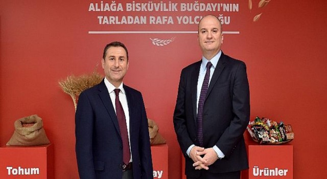 Aliağa Bisküvilik Buğdayı Ülker ürünleriyle buluştu