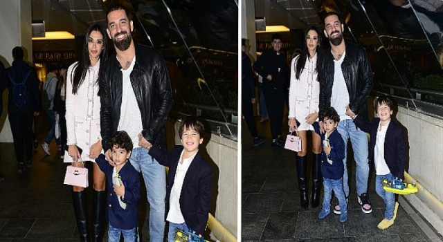 Arda Turan, büyük oğlu Hamza Arda’nın doğum gününü Kanyon USLA’da kutladı.