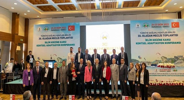 Türkiye Sağlıklı Kentler Birliği’nden İZSU’ya Sağlıklı Çevre Ödülü