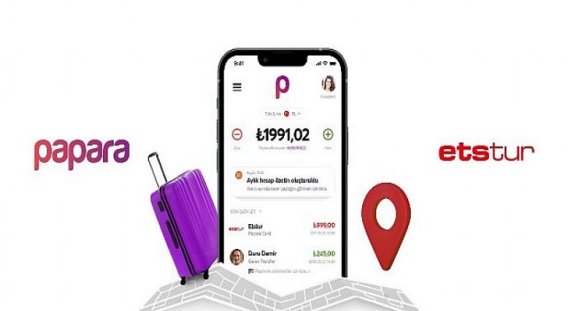 Papara ve Etstur iş birliği ile kartsız ödeme kolaylığı