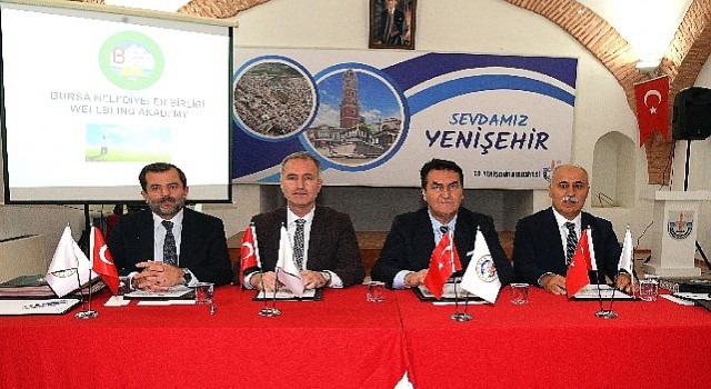 Bursa Belediyeler Birliği Yenişehir&#39;de Toplandı