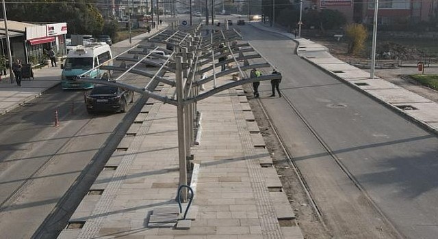 Çiğli Tramvay hattına elektrik veriliyor
