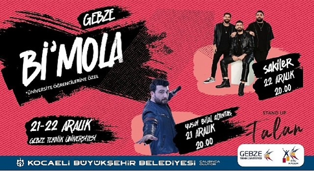 Kampüste Bi&#39;Mola günleri başlıyor