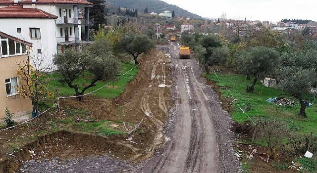 Kocaeli Büyükşehir&#39;den Ereğli Mahallesi&#39;ne yeni yan yol