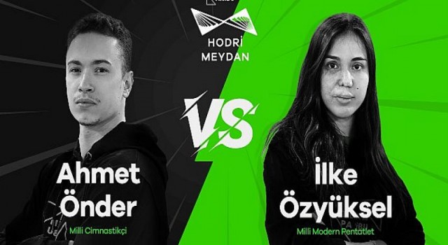 Team Paribu sporcuları birbirlerine kendi branşlarında “Hodri Meydan” diyor