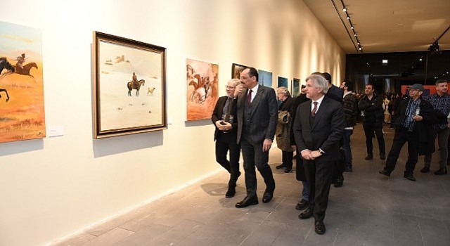 “Çizebildiğim Kadar Şafak Tavkul Hayatı ve Sanatı Sergisi AKM'de Başladı